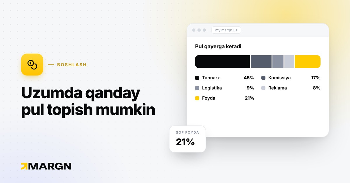Uzumda qanday pul topish mumkin: modellar, xarajatlar va xatarlar