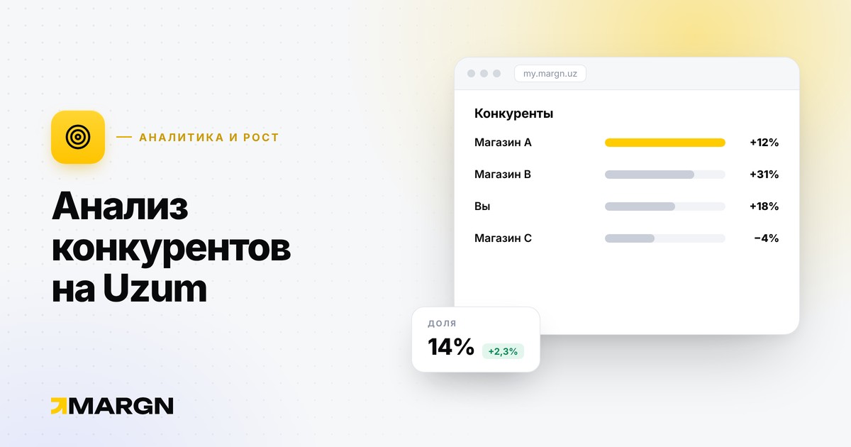 Как анализировать конкурентов на Uzum